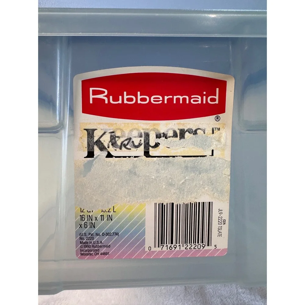 Rubbermaid keepers storage